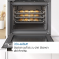 Preview: Bosch HBA 517 GS 2 (HBA537BS0+HEZ538000) Einbaubackofen